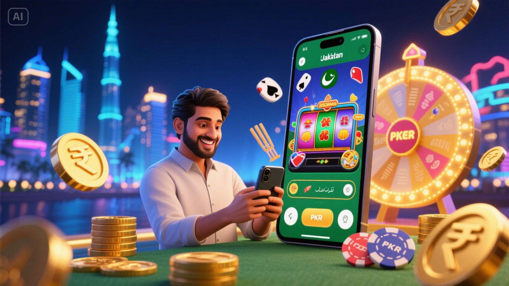 FamBetPakistan’s top casino site gives you a 200% first deposit reward! Deposit now, play your favourite slots, and enjoy guaranteed instant PKR payouts.